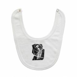 Слюнявчик  Black and white Damiano