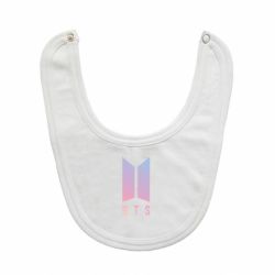 Слюнявчик  BTS gradient logo