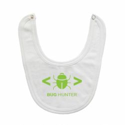 Слюнявчик  Bug Hunter - PrintSalon