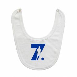 Слюнявчик  Cristiano Ronaldo Silhouette Art