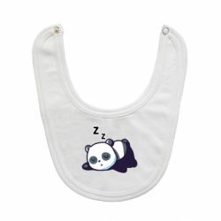 Слюнявчик  Cute panda sleeping