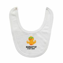 Слюнявчик  Duck Namast'ay Away - PrintSalon