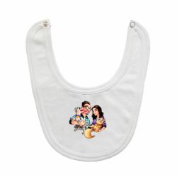 Слюнявчик  Edison Family - PrintSalon