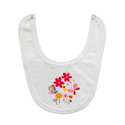 Слюнявчик  Flowers and Butterflies - PrintSalon