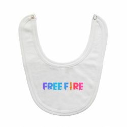 Слюнявчик  Free fire gradient logo - PrintSalon