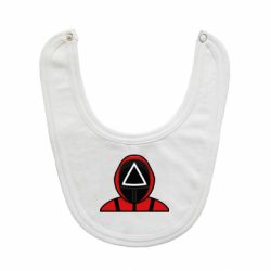 Слюнявчик  Игра в кальмара Soldier - PrintSalon