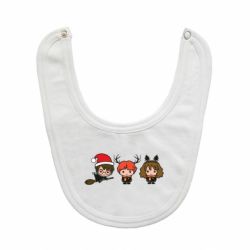 Слинявчик Гаррі Поттер та друзі новорічні - PrintSalon