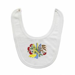 Слинявчик Герб колоски і калина - PrintSalon