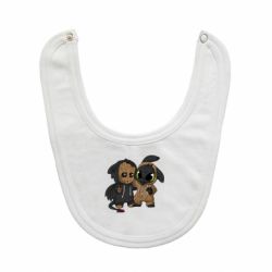 Слюнявчик  Groot And Toothless - PrintSalon