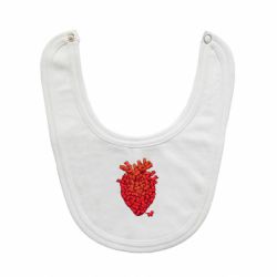 Слюнявчик  Heart of many cats - PrintSalon