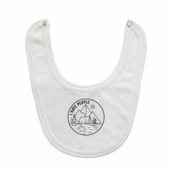 Слюнявчик  I hate people - camper - PrintSalon