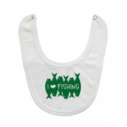 Слинявчик I Love Fishing - PrintSalon