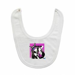 Слюнявчик  Ибуки Миода глитч - PrintSalon