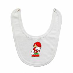 Слюнявчик  Knuckles the Echidna - PrintSalon