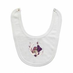 Слюнявчик  Kochou Shinobu аnime Demon Slayer - PrintSalon