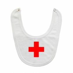 Слюнявчик  Красный крест