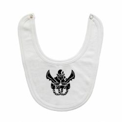 Слюнявчик  Kratos silhouette - PrintSalon