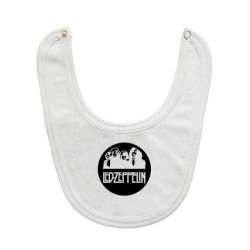 Слюнявчик  Led Zeppelin in a circle