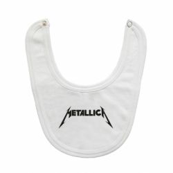 Слюнявчик  Logo Metallica