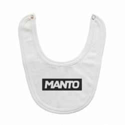 Слюнявчик  Манто лого - PrintSalon