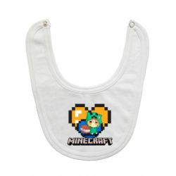 Слинявчик Minecraft Girl - PrintSalon
