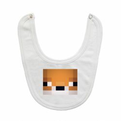 Слюнявчик  Minecraft Minimalist - PrintSalon