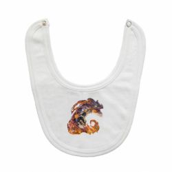 Слюнявчик  Natsu with a dragon - PrintSalon