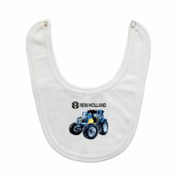 Слюнявчик  New Holland tractor