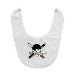 Слюнявчик  One Piece Zoro logo - PrintSalon