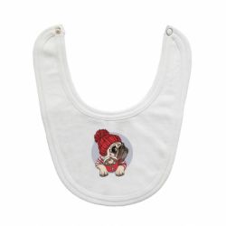 Слюнявчик  Pug And Coffee - PrintSalon