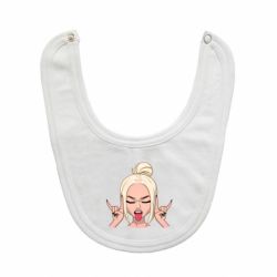 Слюнявчик  Punk Girl - PrintSalon