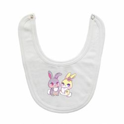 Слюнявчик  Rabbits In Love - PrintSalon