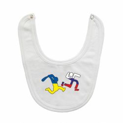 Слюнявчик  Рашисты прочь! - PrintSalon