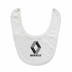 Слюнявчик  Renault 1972 Logo - PrintSalon