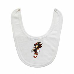 Слюнявчик  Shadow the hedgehog - PrintSalon