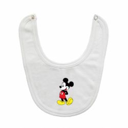 Слюнявчик  Smiling Mickey - PrintSalon