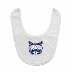 Слюнявчик  Snowboard Cat - PrintSalon