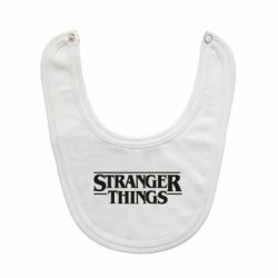 Слюнявчик  Stragner Things Logo - PrintSalon