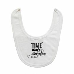 Слюнявчик  Time to adventure - PrintSalon