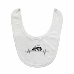 Слюнявчик  Трактор импульс