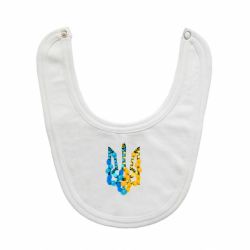 Слинявчик Тризуб квіти Україна - PrintSalon