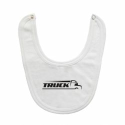 Слюнявчик  Truck simple art - PrintSalon