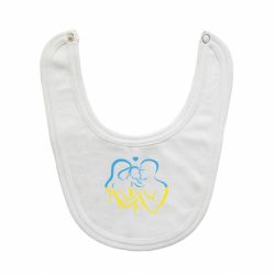 Слюнявчик  Украина! Семья! - PrintSalon