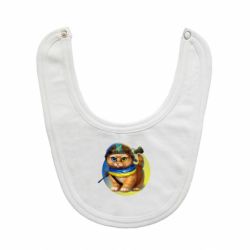 Слюнявчик  Военный котик - PrintSalon