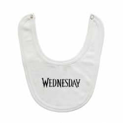 Слинявчик Wednesday logo - PrintSalon