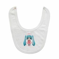 Слюнявчик  Winter Hatsune Miku