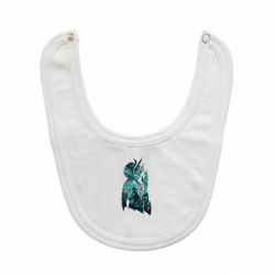 Слюнявчик  Xiao silhouette - PrintSalon