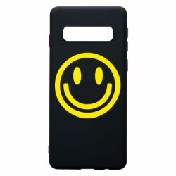 Чехол для Samsung S10 Смайлик - PrintSalon