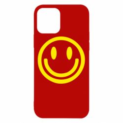 Чехол для iPhone 12 Смайлик - PrintSalon