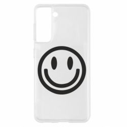 Чехол для Samsung S21 Смайлик - PrintSalon